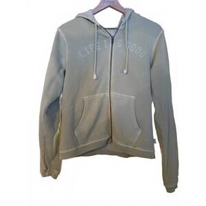 Life is Good Women's Medium Zip-Up Hoodie